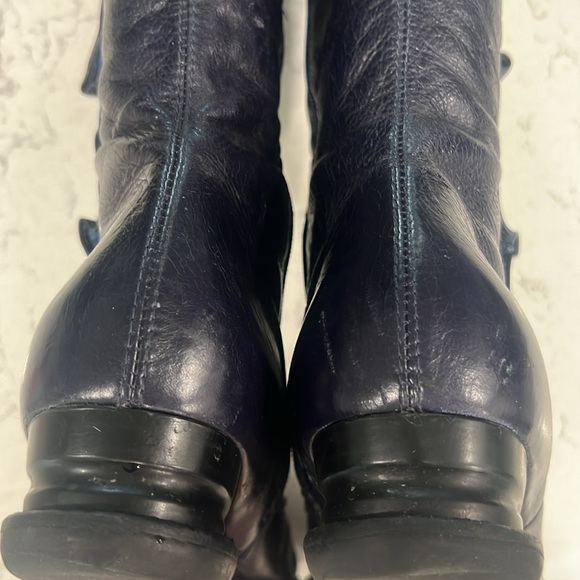 Miss Moo’s Blue Bloom Boots - 8.5 - Picture 5 of 9